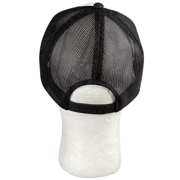 Vintage Hanes Trucker Hat Inland Empire Equipment Inc. Clark Forklift Logo Black - Picture 3 of 8